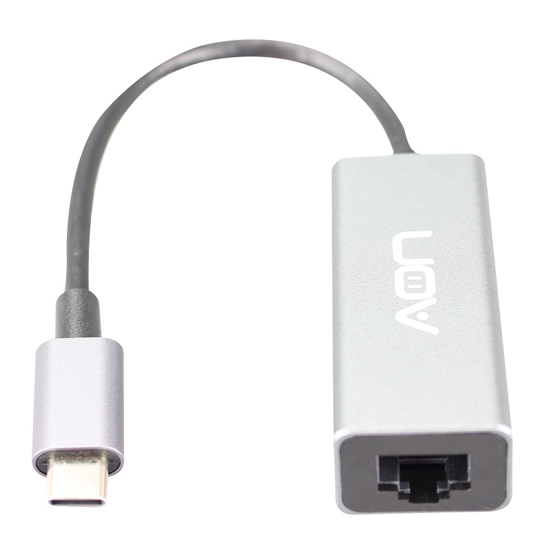 Adaptador AON USB Type C a RJ45 Gigabit