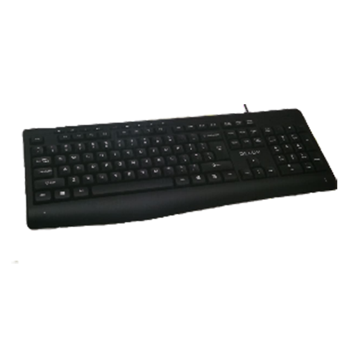 Teclado Delux USB K7008 Black
