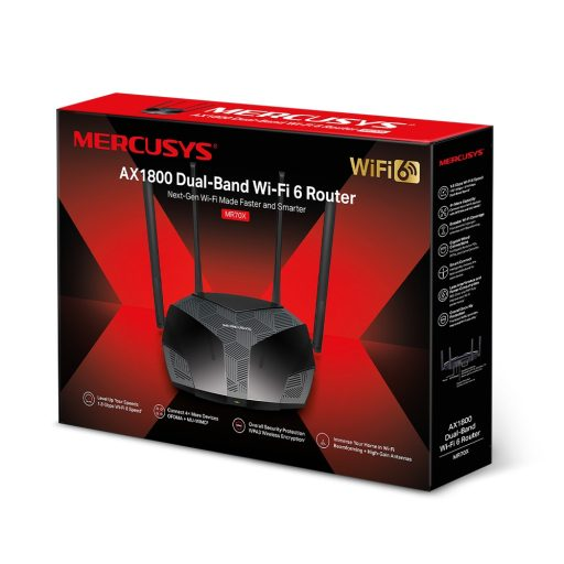 [MR70X] Router Mercusys MR70X Wifi 6 AX1800