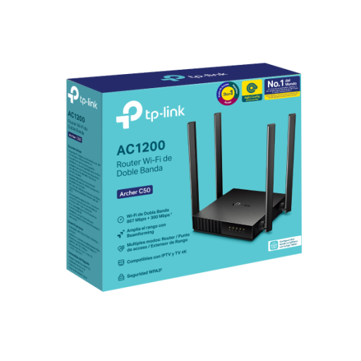 [00000252] Router TP Link Archer C50 Ver 6.0