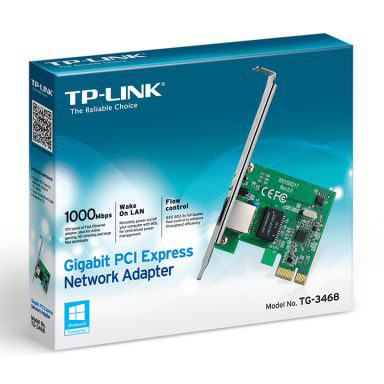 [TG-3468] Tarjeta de Red Pci E Gigabit TG-3468